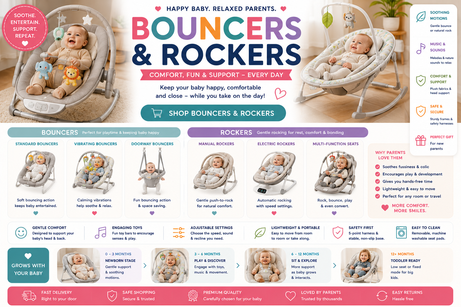 Bouncers & Rockers
