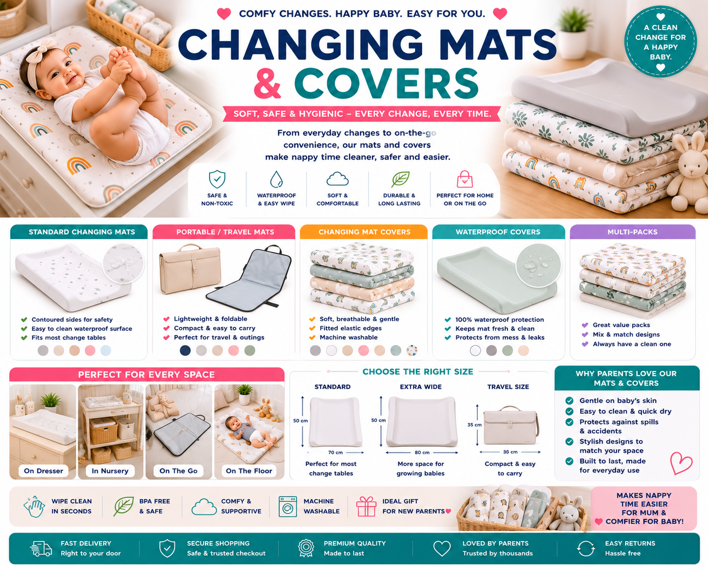 Changing Mats & Covers