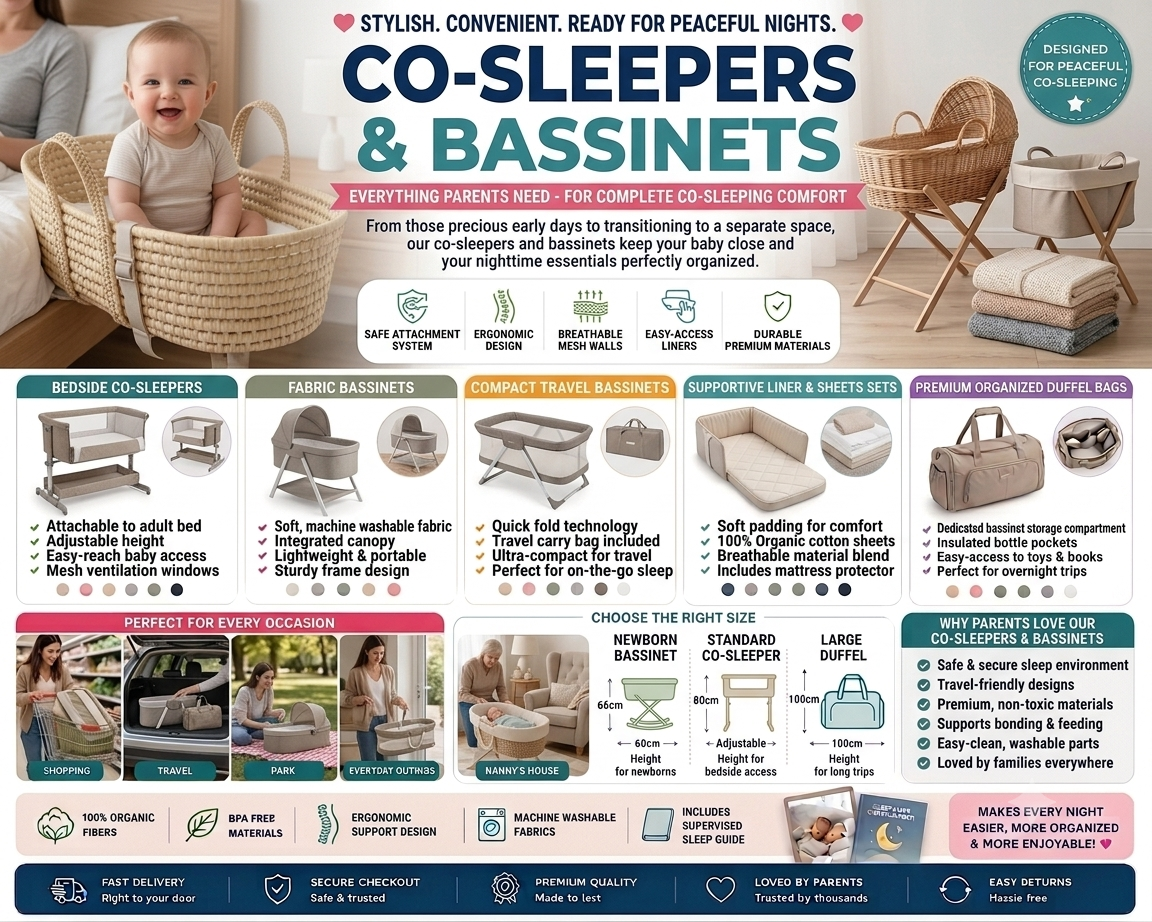Co-Sleepers & Bassinets