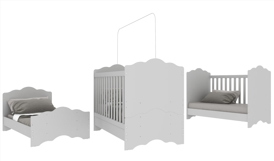 Cloud 3 in 1 Convertible Crib