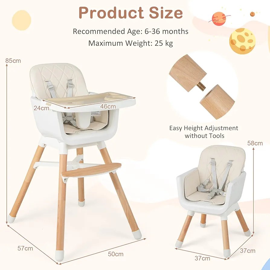 Tuscan 6 in 1 High Chair