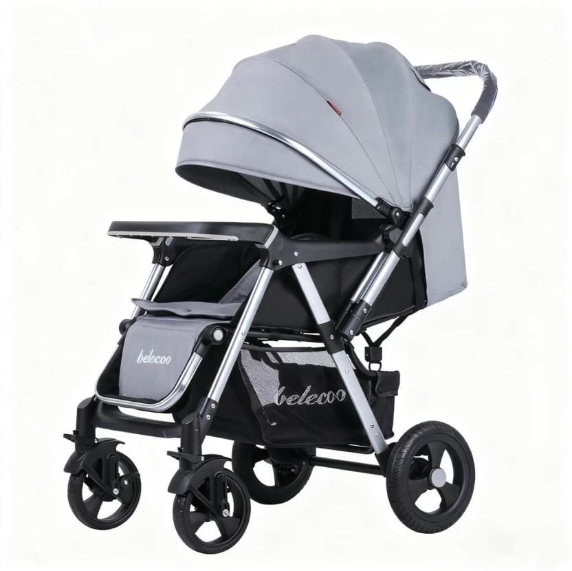 Belecoo 511 Reversible Stroller ‘Silver Series’