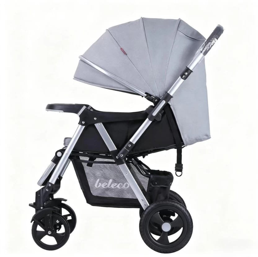 Belecoo 511 Reversible Stroller ‘Silver Series’