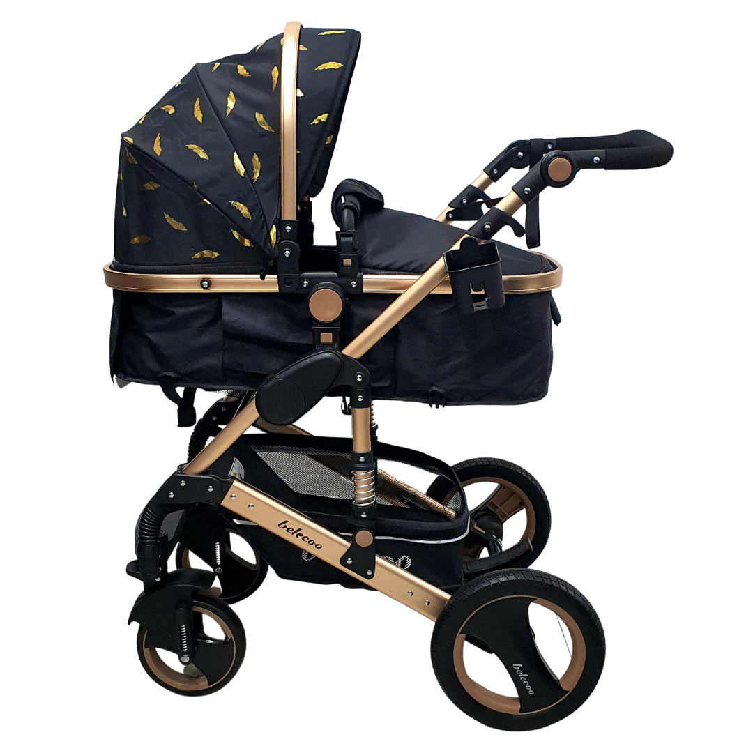 Belecoo Q3 Gold Leaf Stroller