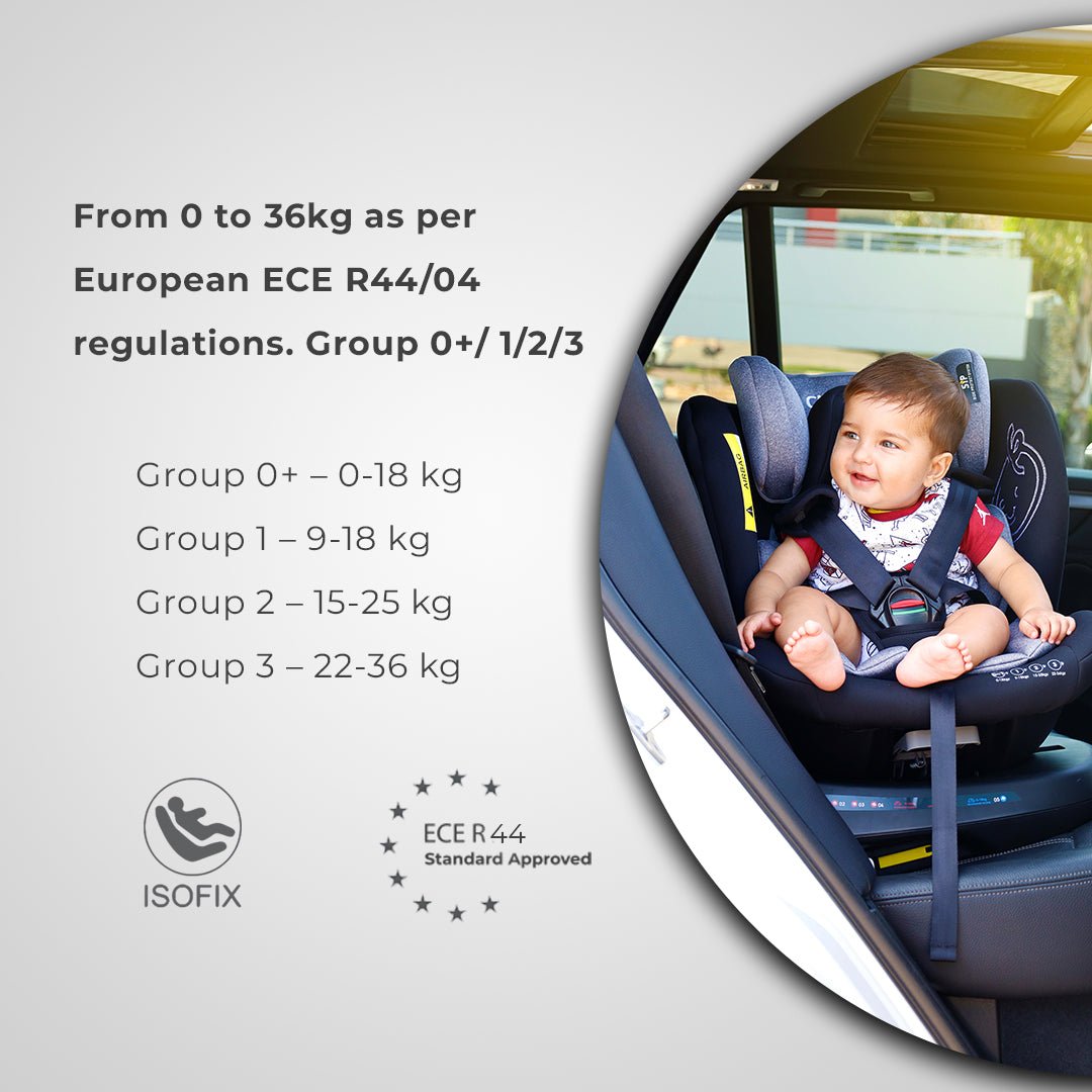 New Chelino Pilot ll - All Stages Isofix 360° Carseat