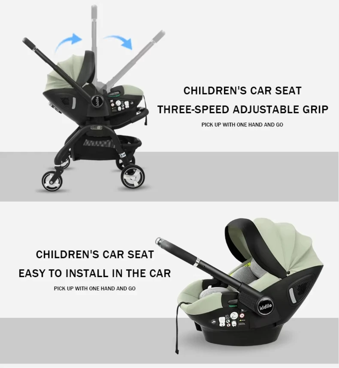 Kidilo S366 All in 1 Carseat Stroller