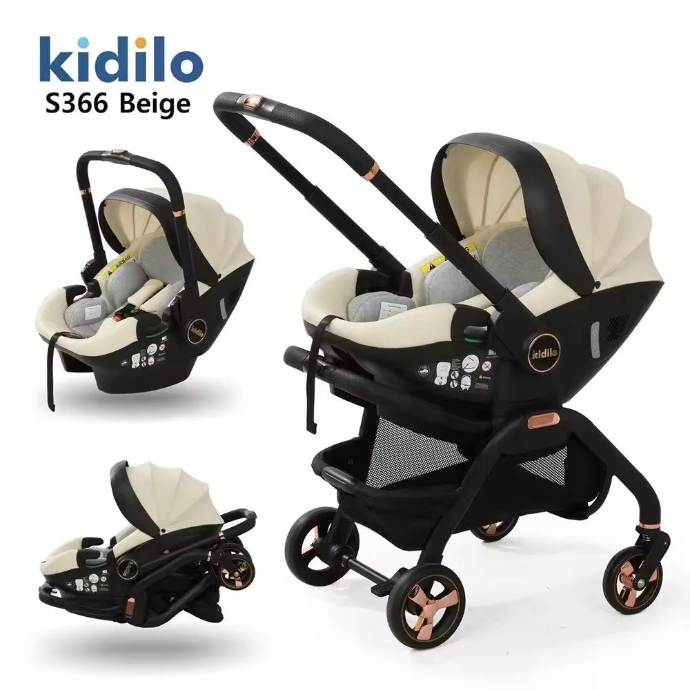 Kidilo S366 All in 1 Carseat Stroller