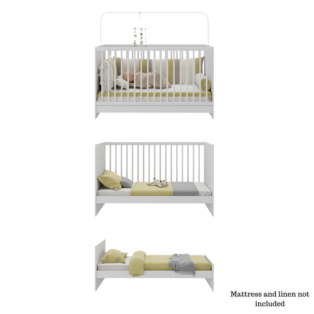 3 in 1 Convertible Crib