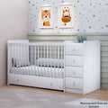 Twinkles Crib + Storage & Change Station