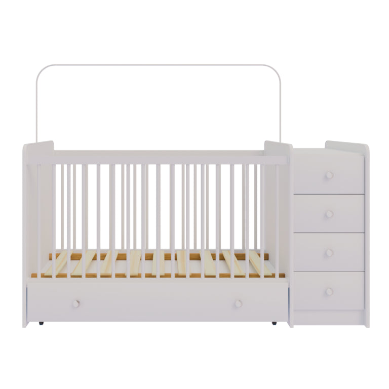 Twinkles Crib + Storage & Change Station