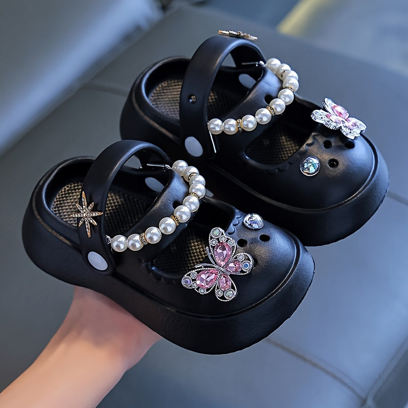 Girls' Sandals, Little Girls' Clogs, Summer Children's Princess Sandals