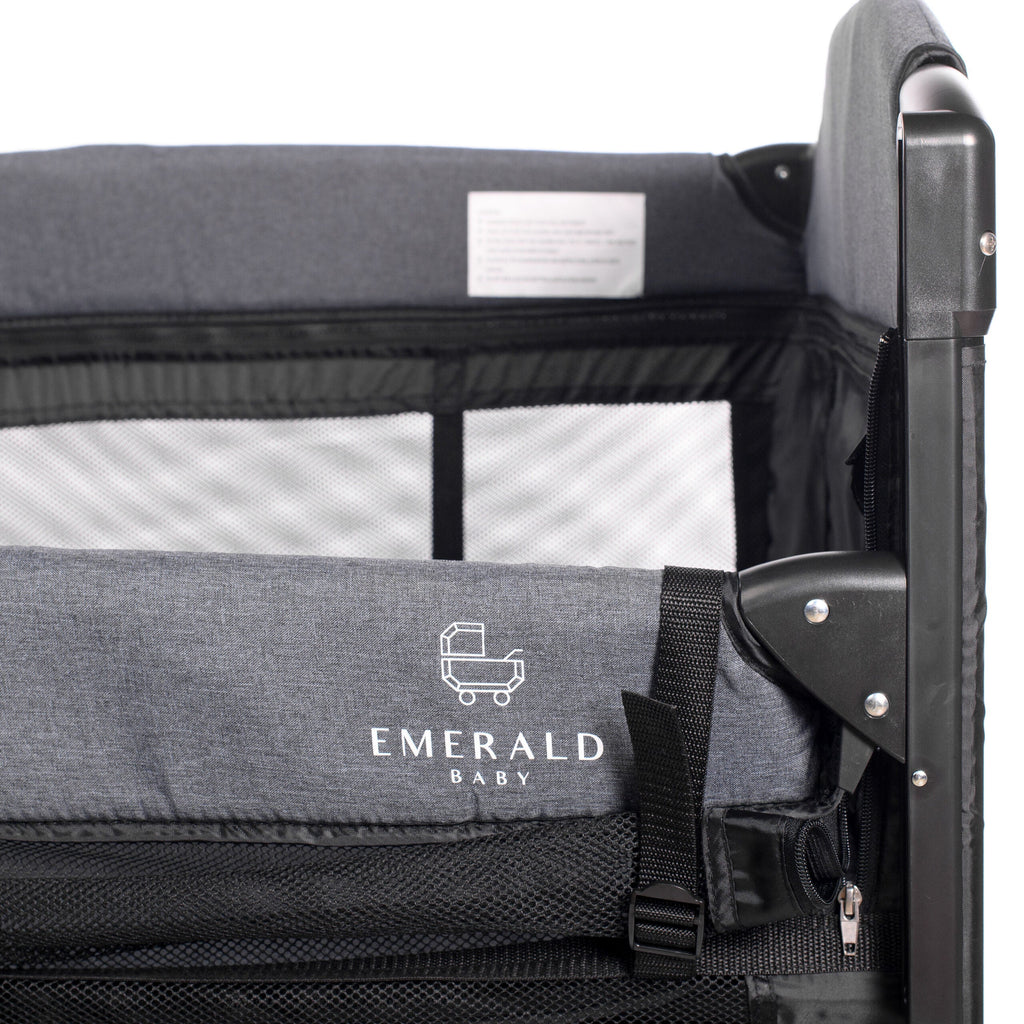 2 in 1 - Emerald Baby - Hannah Co Sleeper Camp Cot