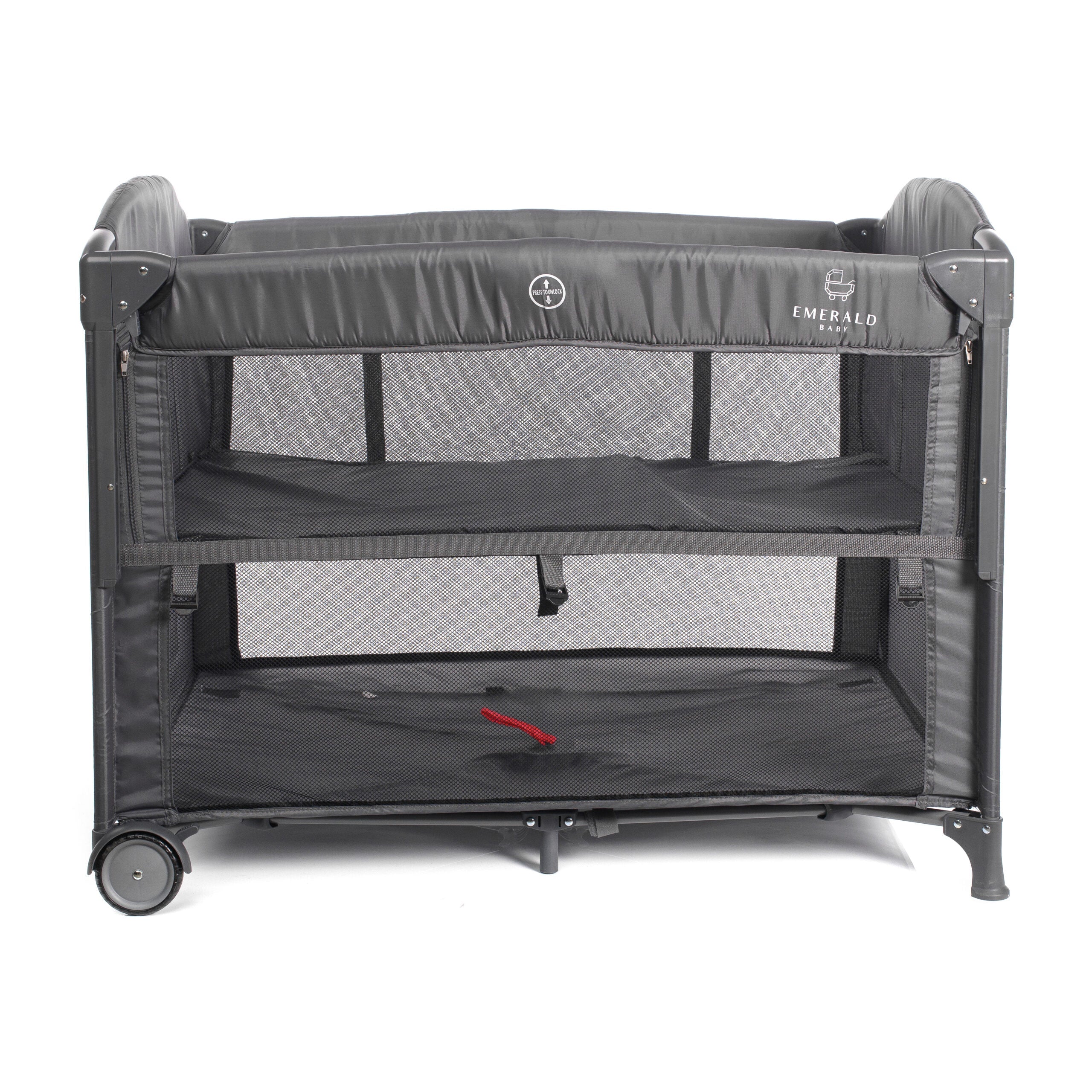 Emerald Baby Sarah Co Sleeper Camp Cot Combo Deal Mosquito Net and Changing Station