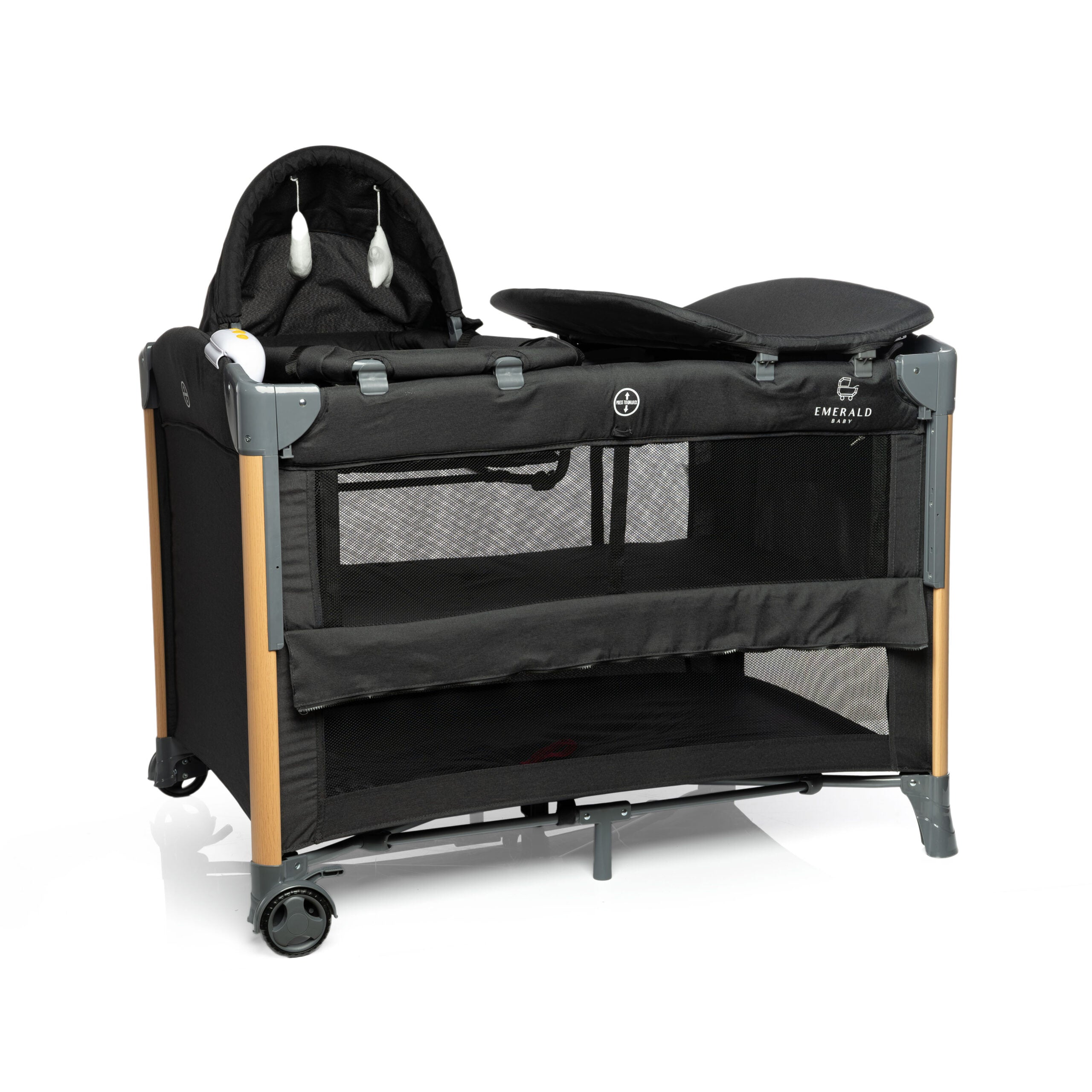 Emerald Baby Layla Co Sleeper Large Camp Cot
