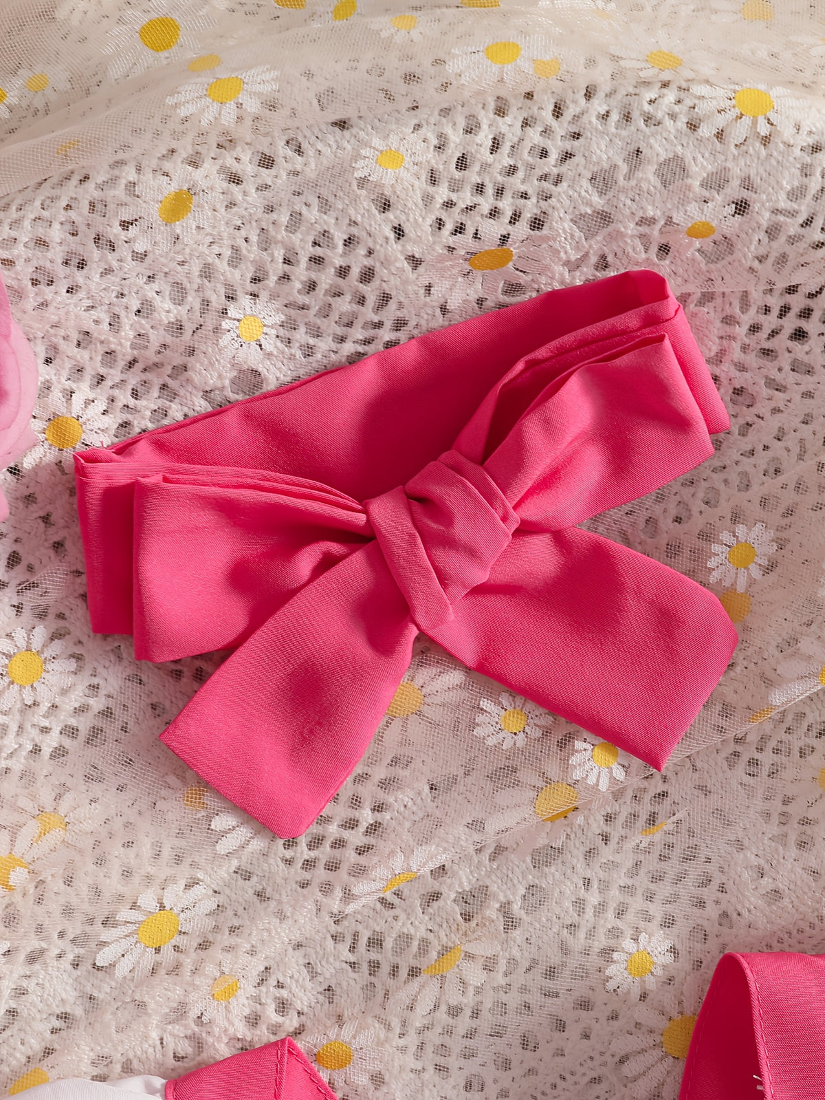 Romper Dress Letter Print With Matching Headscarf
