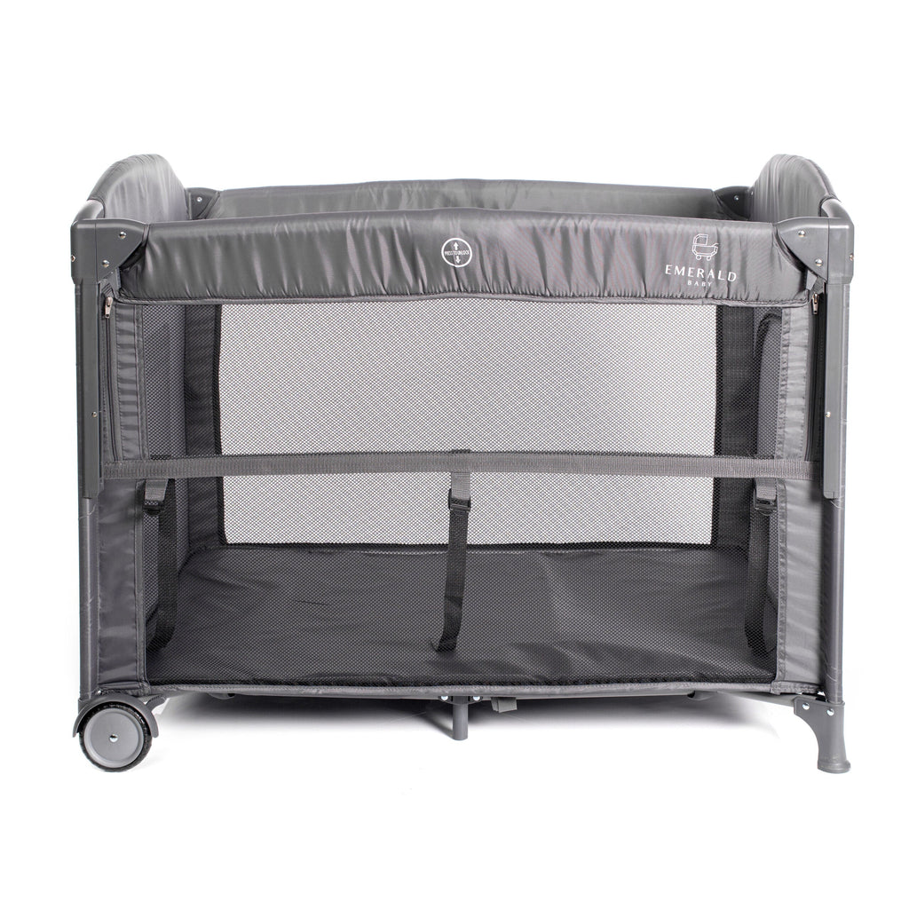 Emerald Baby Sarah Co Sleeper Camp Cot Combo Deal Mosquito Net and Changing Station