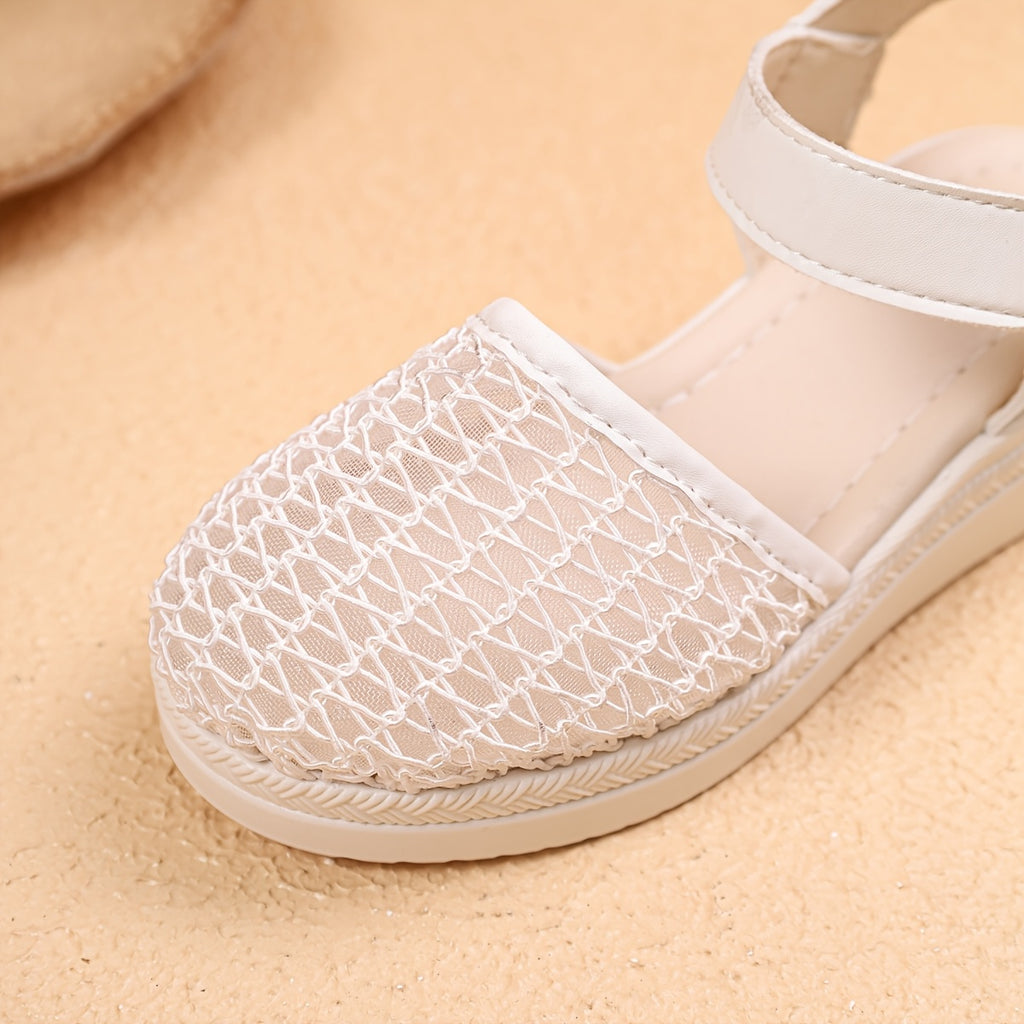 White Mesh Shoes