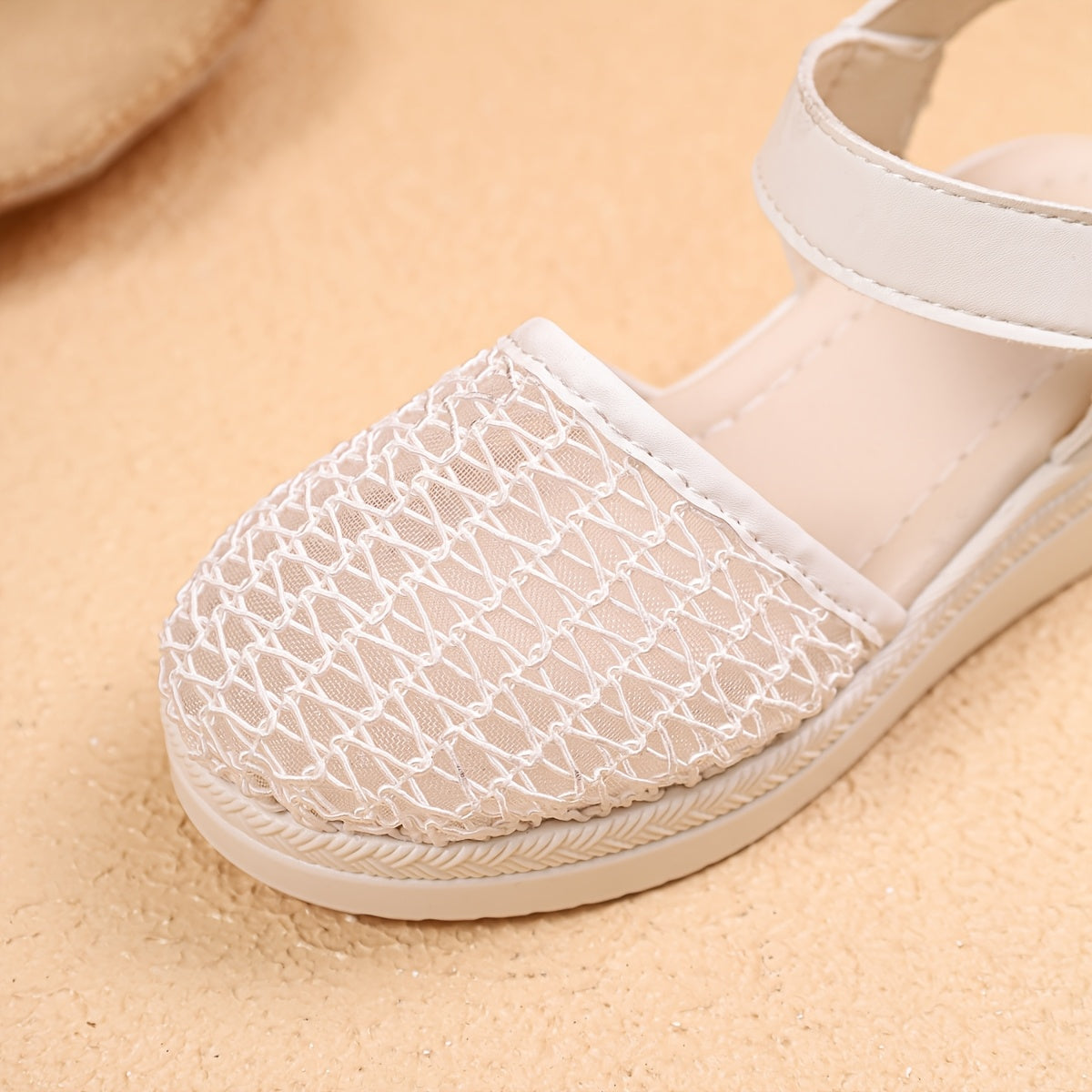White Mesh Shoes