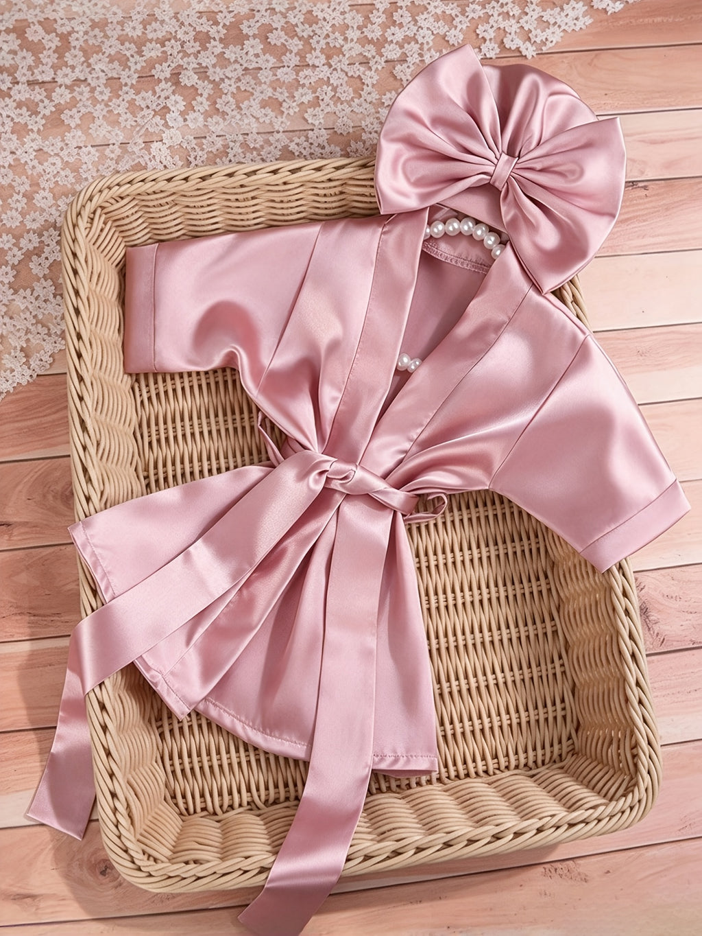 Baby Girl Summer Coat with Belt and Bow Hat