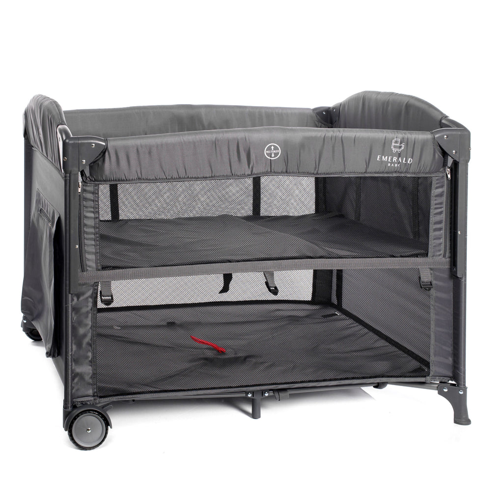 Emerald Baby Sarah Co Sleeper Camp Cot Combo Deal Mosquito Net and Changing Station