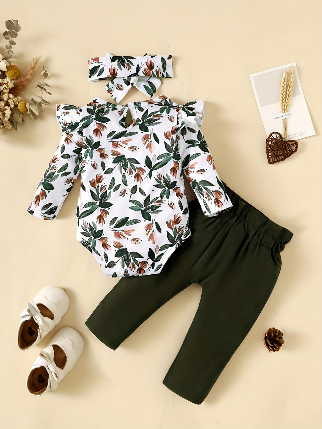 Baby Autumn Long Sleeved Pants Set