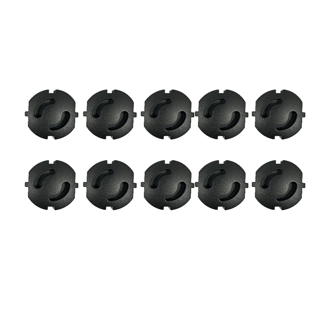 Child Safety EU Type F Socket Cover - Embedded Baby Proof Plug Protector for European Outlets, Non-Rotatable Dust Oil Resistant