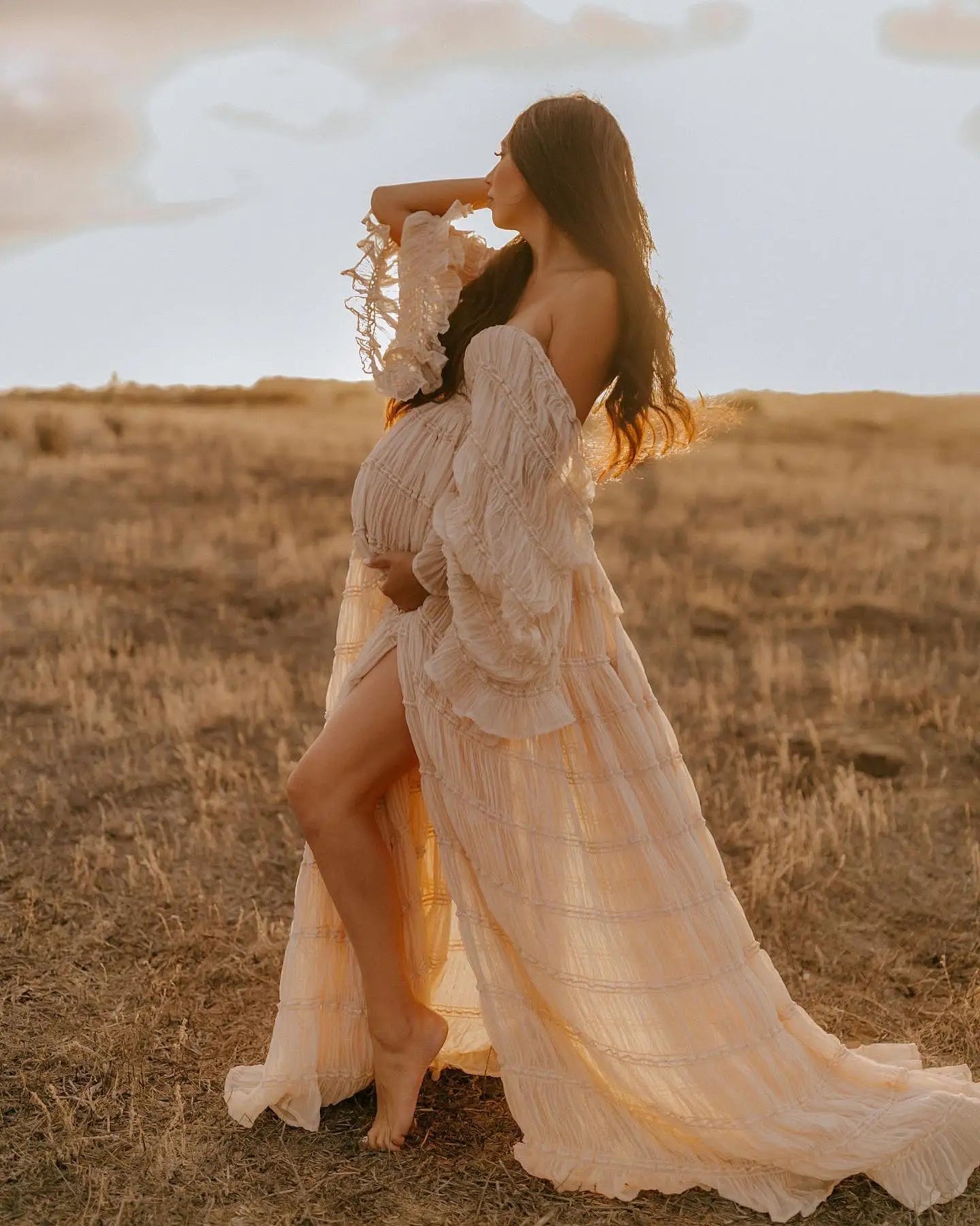 Lace Maternity Dress
