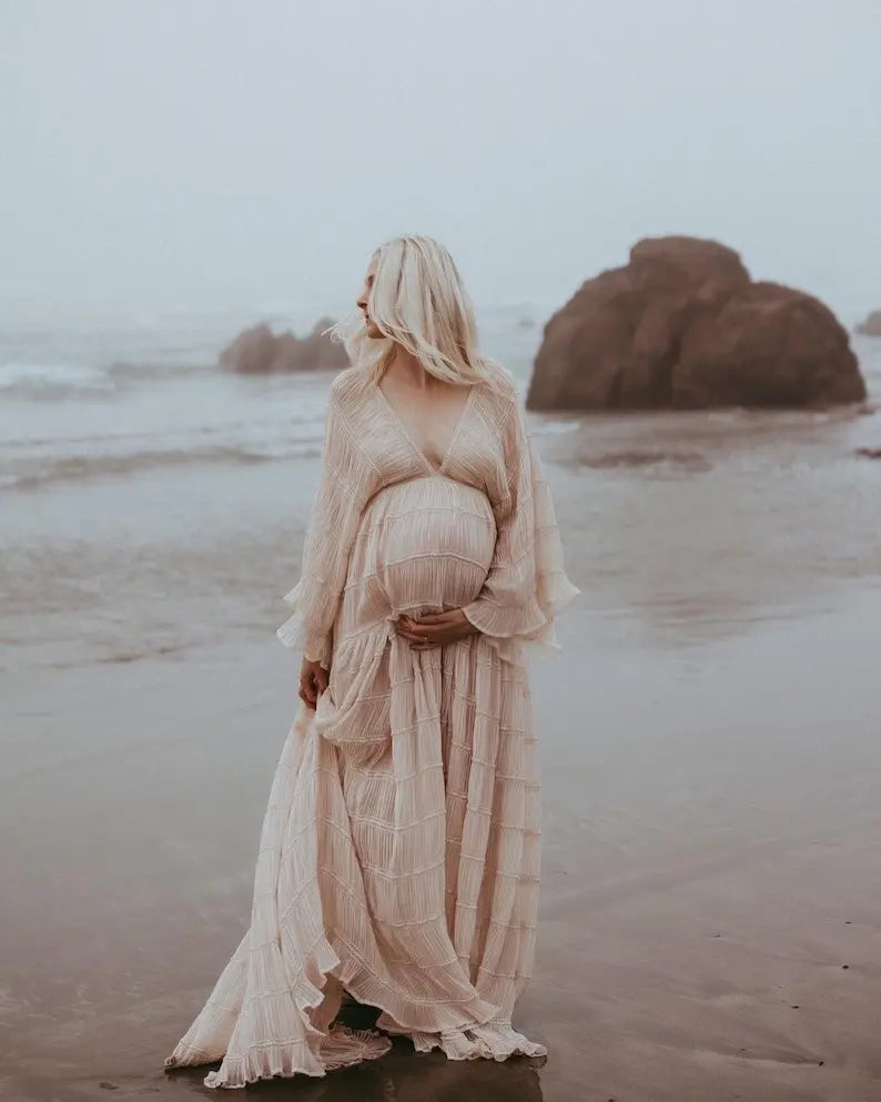 Lace Maternity Dress