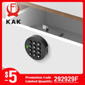KAK Security Cabinet Password Locks Keyless Door Lock Drawer Combination Code Lock for Gym Locker Lock Electronic Furniture Lock