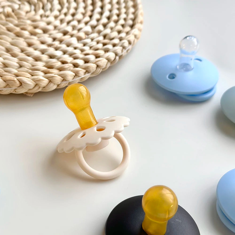 Erduo Baby pacifiers reborn Latex rubber nipple Soft soothers Orthodontic Dummy for newborn things infants sucking from 0 to 12M