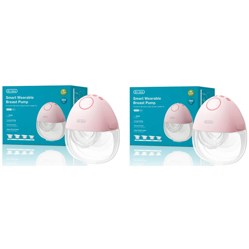 MAMIJOY Wearable Electric Breast Pump EB60 3 Smart Memory Modes 12 Suction Levels Low Noise 35 dB