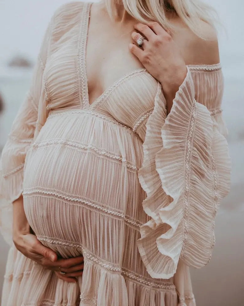 Lace Maternity Dress