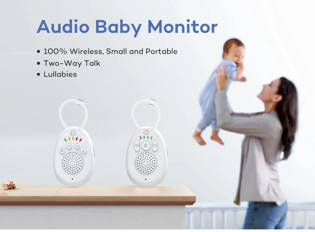 Portable Baby White Noise Machine With Lullaby Timer Travel White Noise A Pair Built in 1000mAh Battery For Sleeping Baby Adults