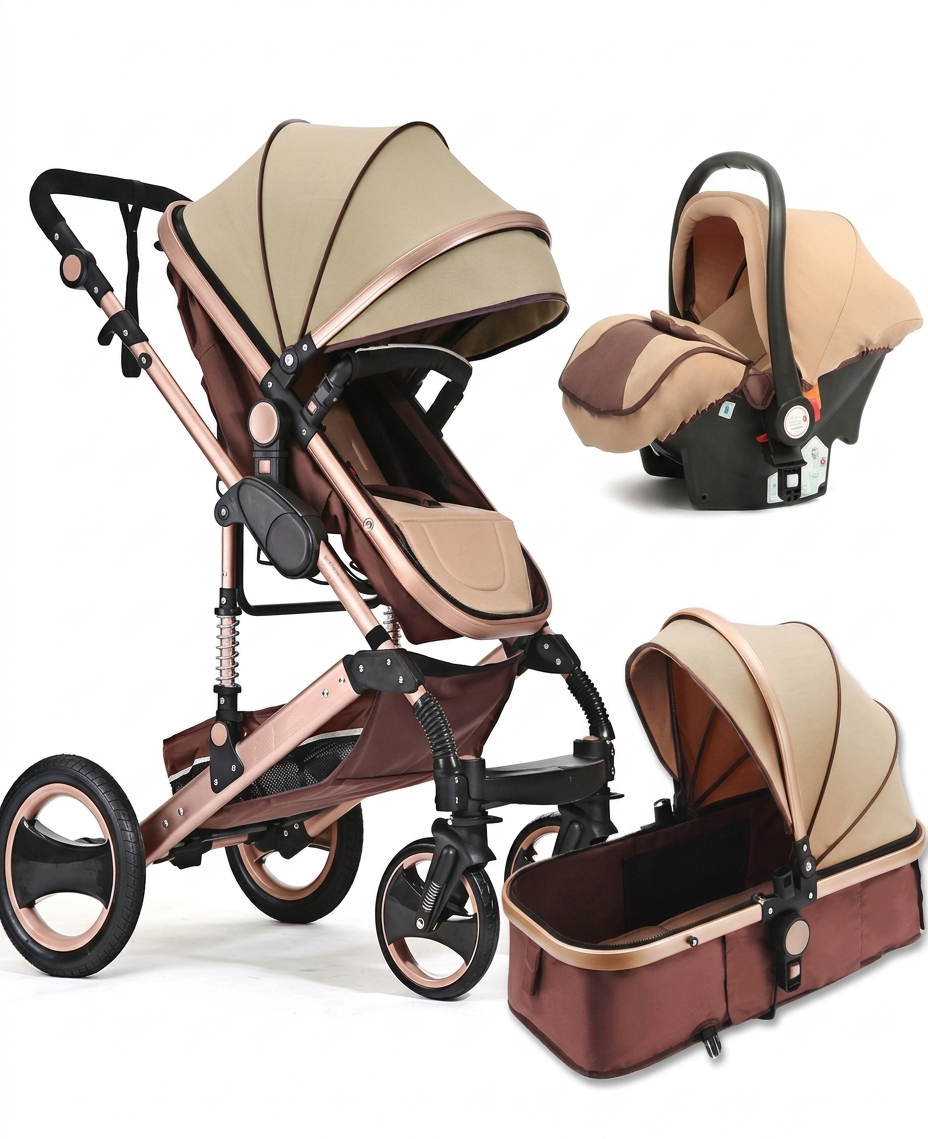 Baby World SA OmniCruise Luxury 3-in-1 Travel System & Convertible Pram - Baby World SA