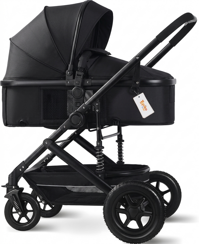 Baby World SA Luxury 2-in-1 Convertible Pram & Travel System - Baby World SA