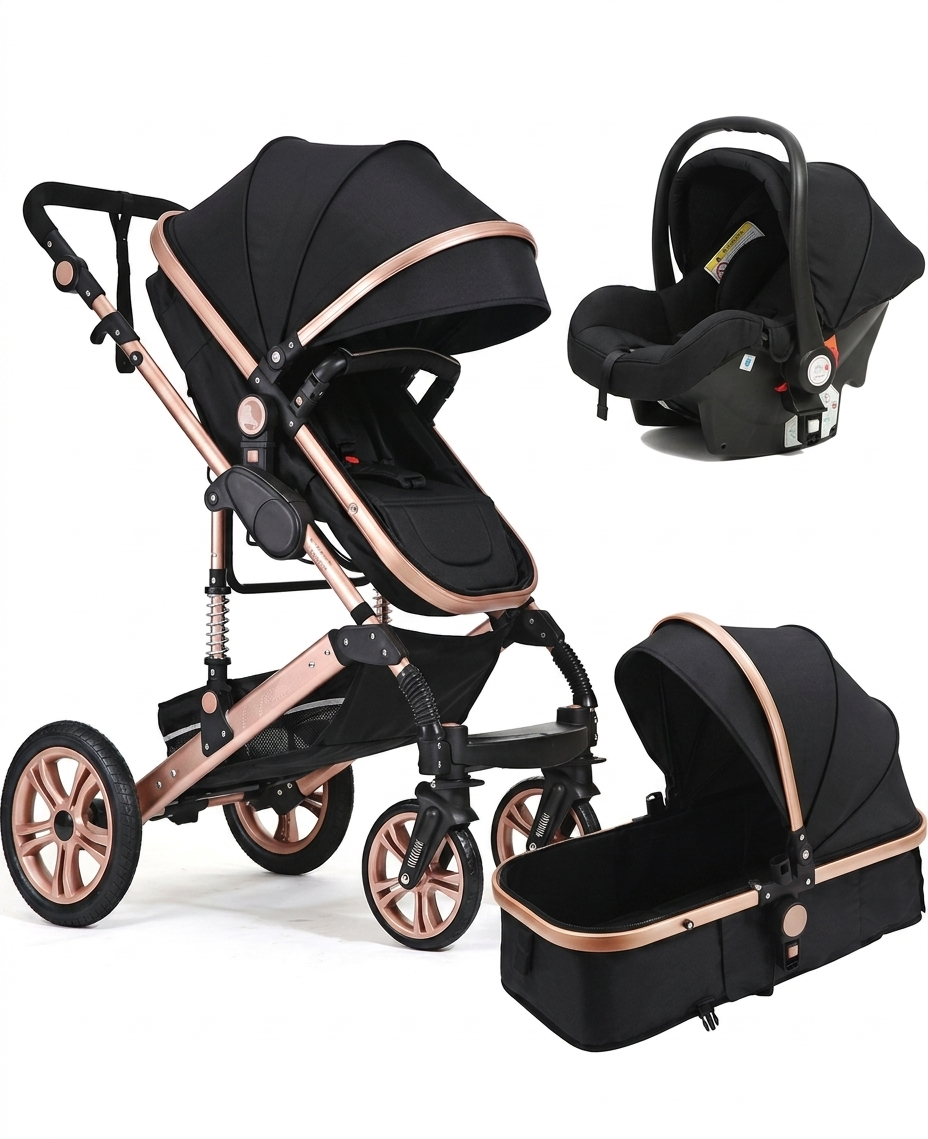 Baby World SA OmniCruise Luxury 3-in-1 Travel System & Convertible Pram - Baby World SA