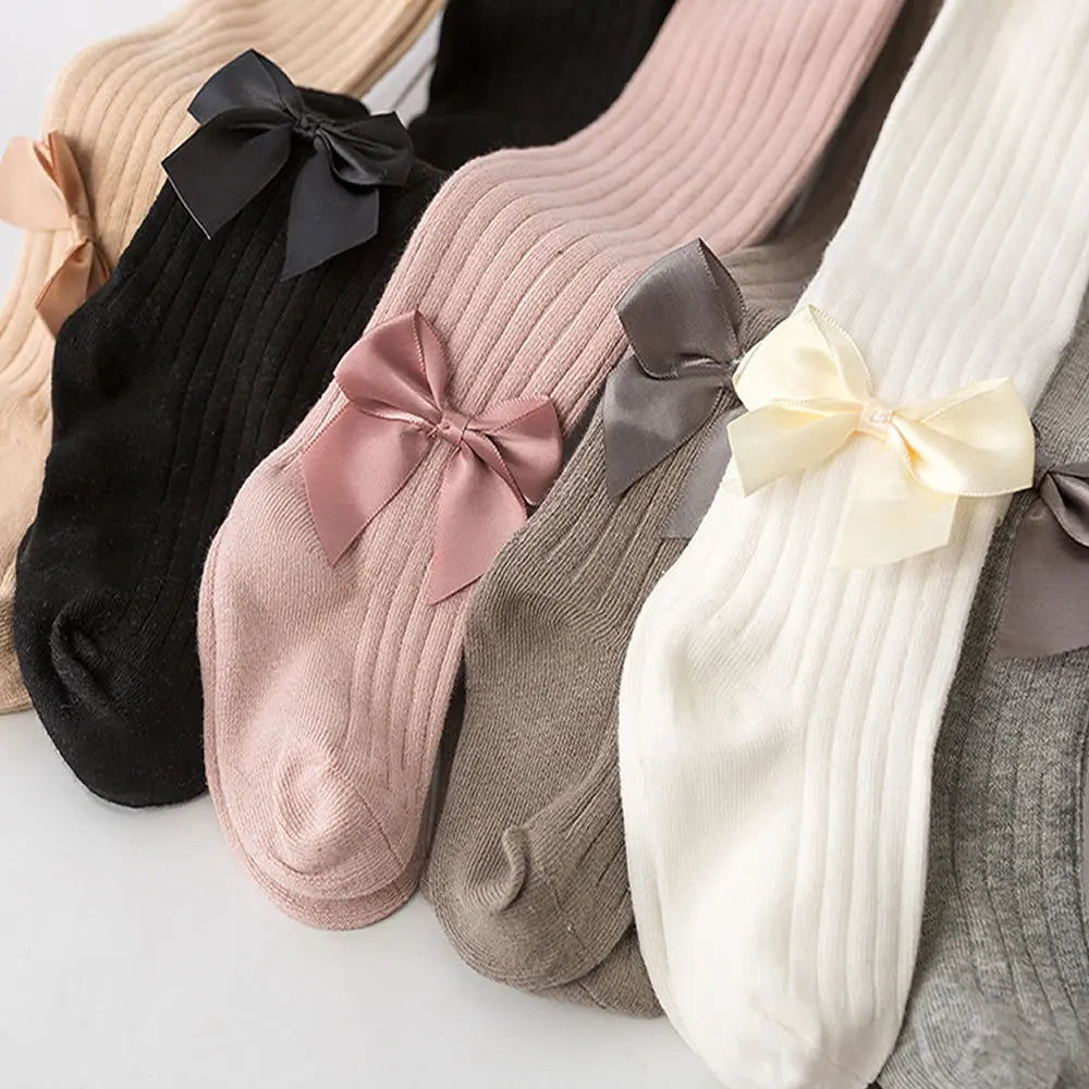Summer New Baby Girl Pantyhose Mesh Kids Tight Bow Children's Pantyhose Thin Princess Girl's Bottom Pantyhose Tights