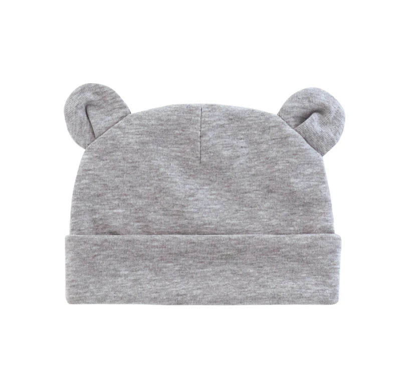 Cute Baby Hat Newborn Beanie Cotton Soft Elastic Baby Cap for Girls Boy Hats Newborn Photography Props Infant Bonnet Accessories