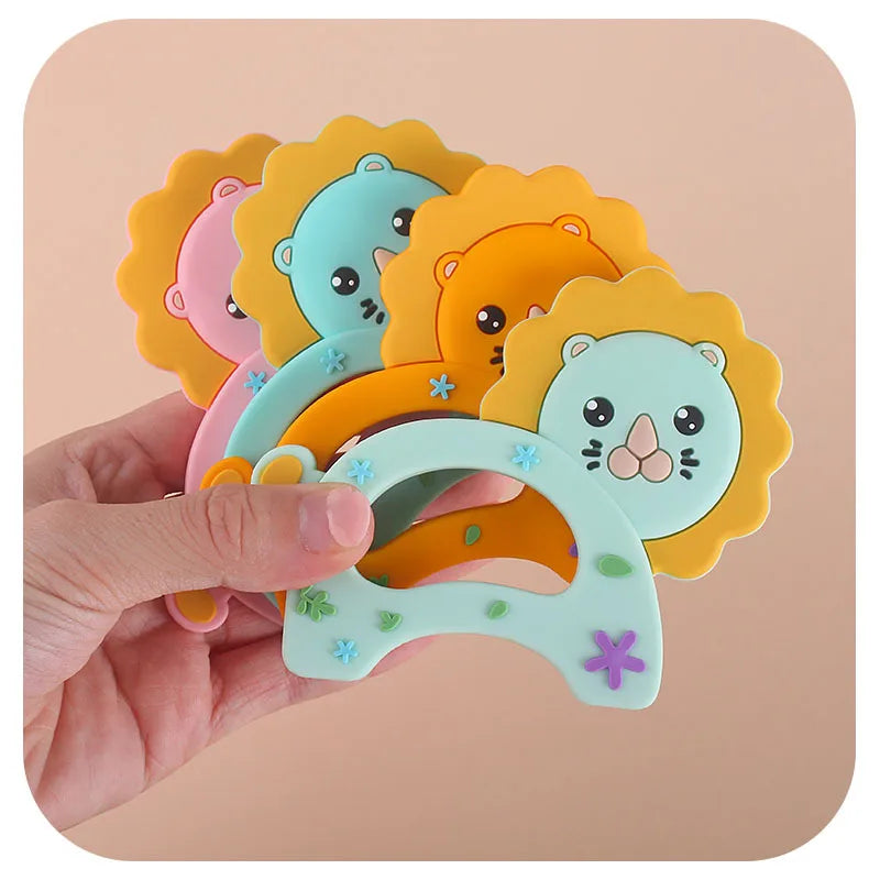 Baby Pacifier Clip Holder Free personalized name Food Silicone Teething With Newborn Gift Anti-drop Chain
