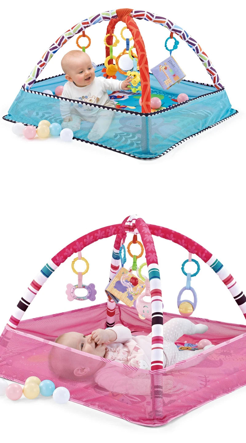 Multifunctional Fitness Frame For Children Educational Mat Crawling Blanket Infant Play Rug Kids Activity Mat Gym Baby Toys Gift