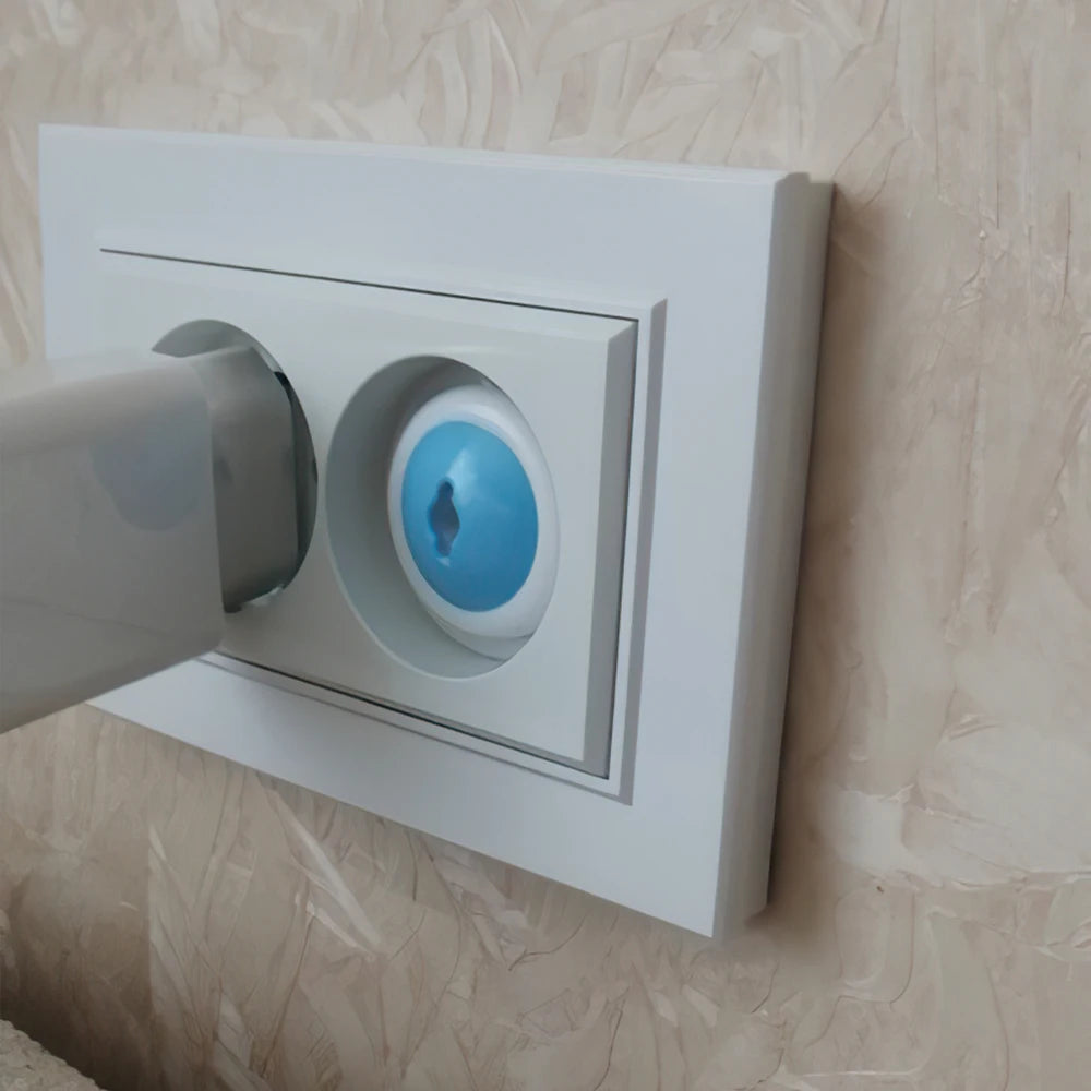 Protection Russian EU European Euro security Child Electric Socket Outlet Plug Two Phase Safe Lock Cover Baby Kids Safety