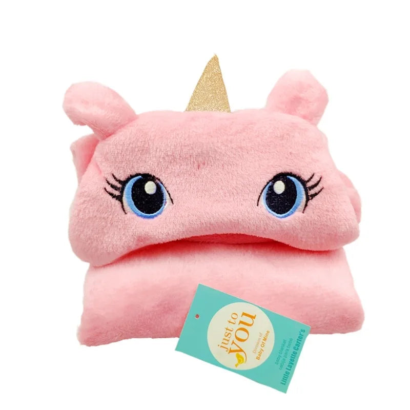 2024 New Flannel Baby Blanket 3D Animal 3D Cloak Children's Cartoon Bathtowel