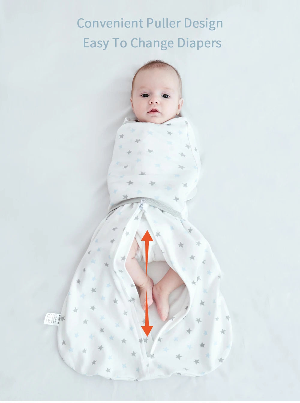Insular Newborn Baby Anti Shock Swaddling Sleeping Bag Spring And Summer Thin Baby Anti Shock Artifact Newborn Bag Held Cotton