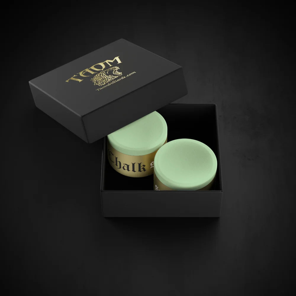 Taom Chalk Pink Pyro Chalk Taom Soft Chalk Blue Billiard Pool Chalk Green Snooker Professional Durable Billiard Accessories