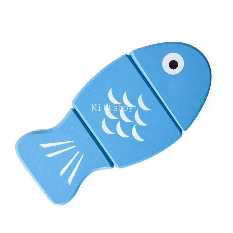 Montessori Wooden Educational Toy Animal Magnetic Play House Model MT01 For Imaginative Play