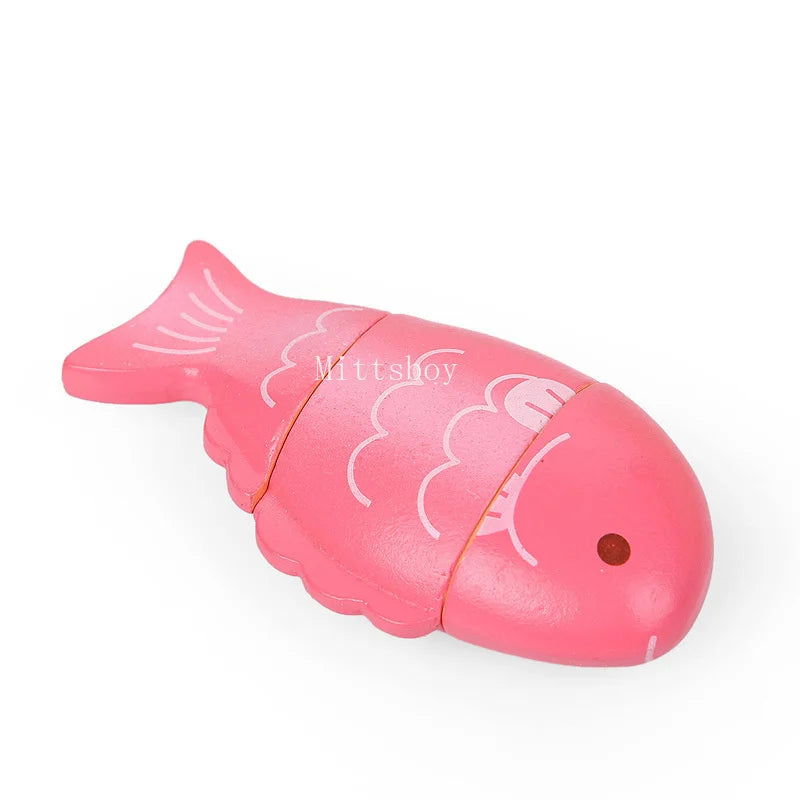 Montessori Wooden Educational Toy Animal Magnetic Play House Model MT01 For Imaginative Play