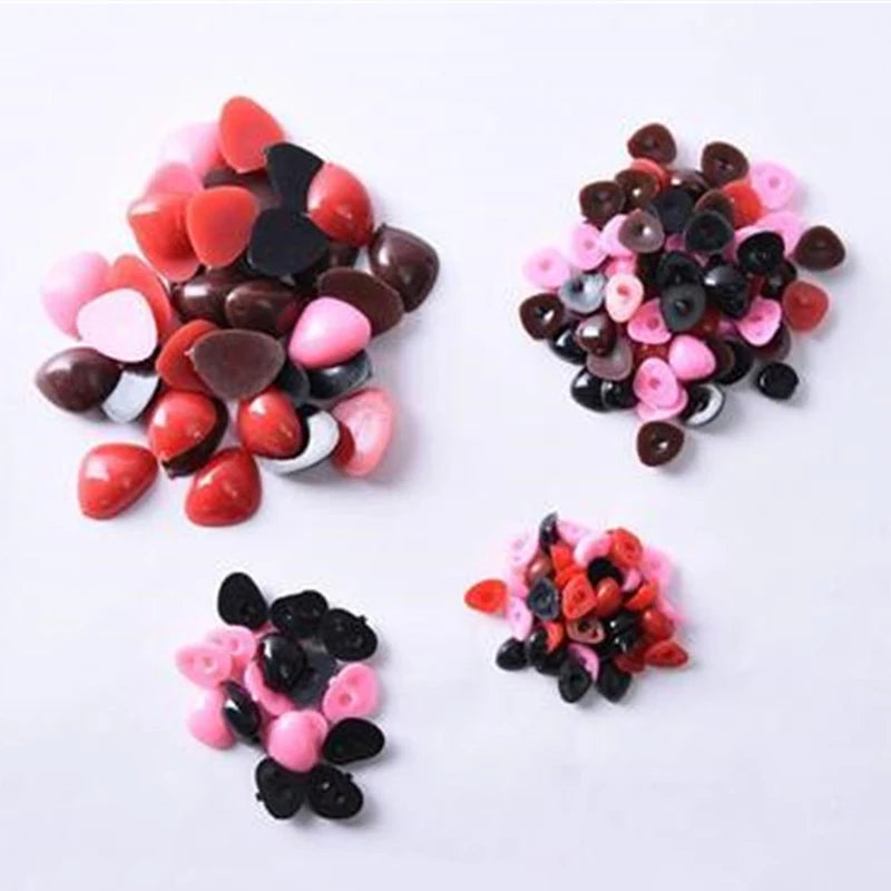 Hot DIY Plastic Doll Joints Accessories Triangular Nose Teddy Bear Toy Making Doll Material Needle Felting for Bear Doll Toy