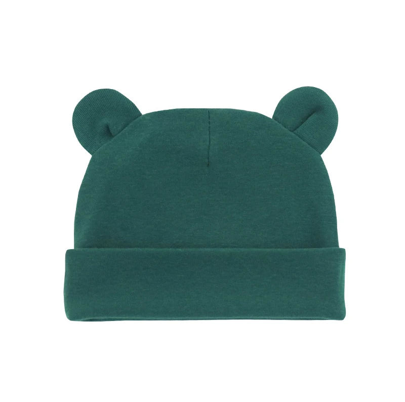 Cute Baby Hat Newborn Beanie Cotton Soft Elastic Baby Cap for Girls Boy Hats Newborn Photography Props Infant Bonnet Accessories