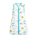 Baby Sleeping Bag For Newborn Baby Wearable Blanket 0.5 Tog Summer 100% Cotton Print Vest Sleep Sack Baby Boys Girls 0-3 Years