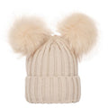 Mother Kids Winter Hats for Baby Girl Boy Bobble Hat Kids Cap for Children Pompom Baby Beanie Infant Bonnet Accessories 0-3Y